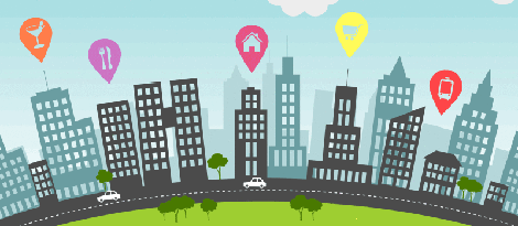 Personalizadores de anúncios de acordo com local
