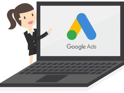 Notebook com logo google ads
