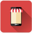 Links patrocinados do shopping nos resultados inferiores no mobile