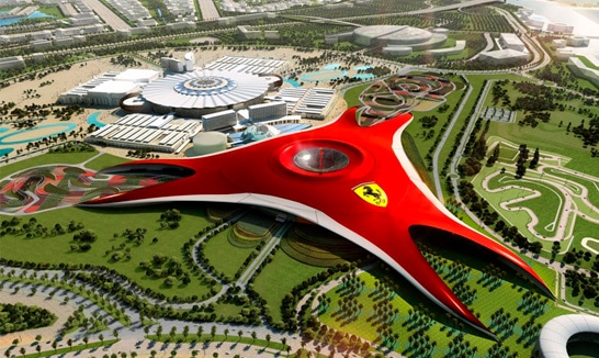 street view ferrari world