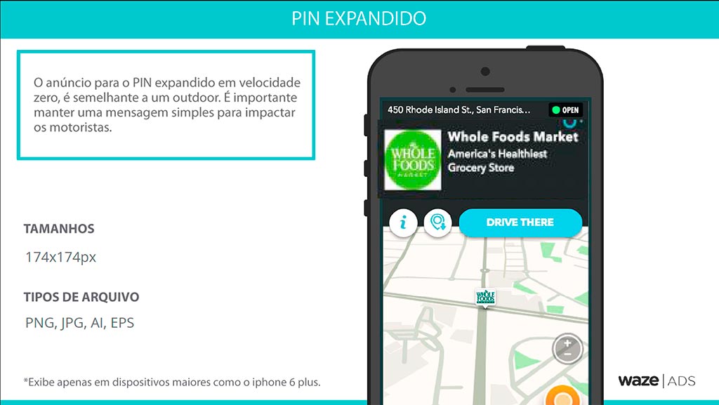 Waze - PIN Expandido