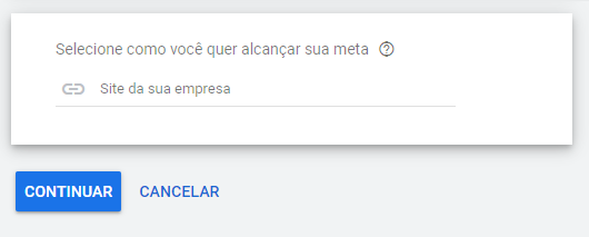 meta da empresa