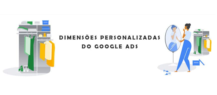 dimensões personalizadas do google ads