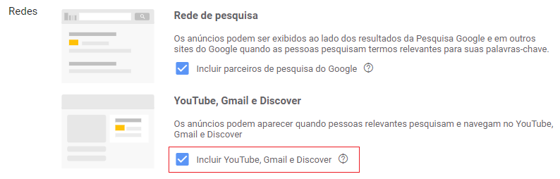 anúncios do Google Shopping no Gmail