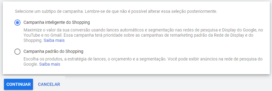 campaña de shopping inteligente