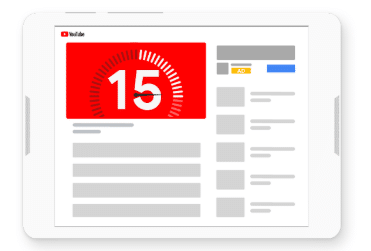YouTube lança anúncios de 15 segundos não-puláveis.