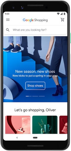 Google Shopping é redesenhado e ganha página inicial personalizada de acordo com anteriores experiências de compra dos usuários. Além disso, passa a oferecer compras online e locais.