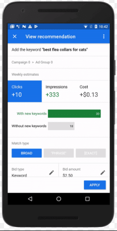 Novos recursos são adicionados ao app do Google Ads: notificações automáticas quando a pontuação de otimização mudar e modo escuro para comodidade visual.