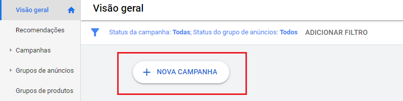 criar campanha
