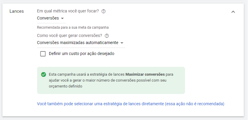 lances na campanha do gmail