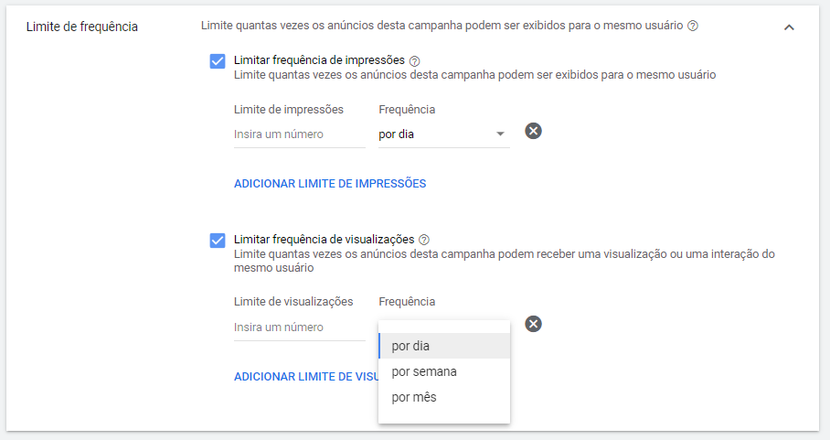 limite de frequência