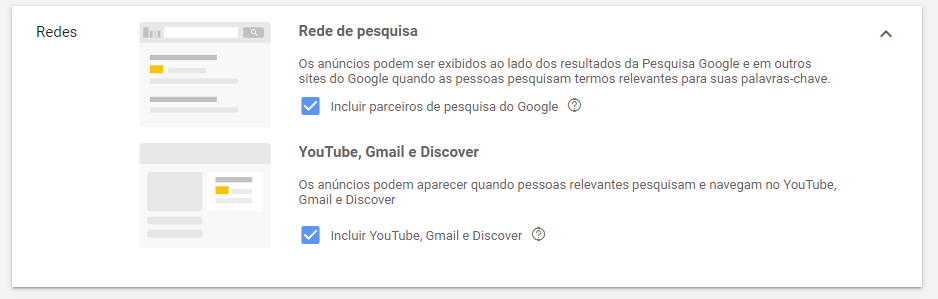 redes campanha padrão do shopping