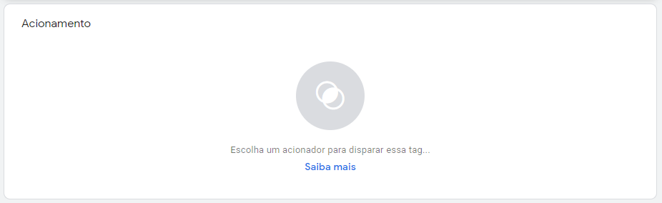 acionamento no google tag manager