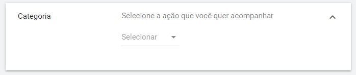 categoria ação de conversão