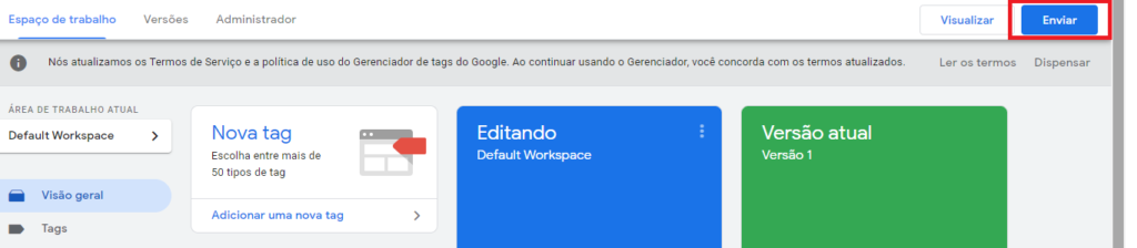 enviar pixel de conversão