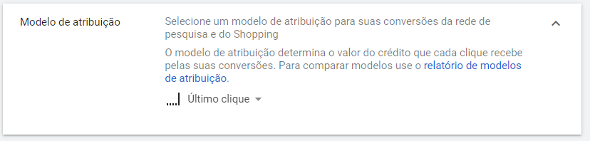 modelo de atribuição