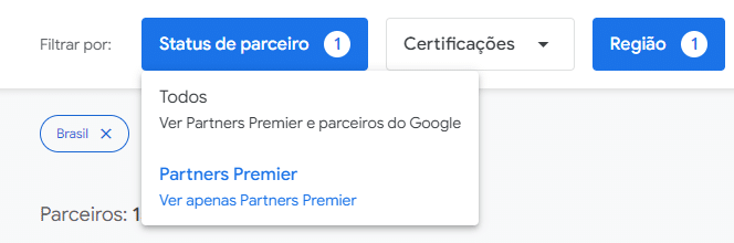 Diretório Google Partner