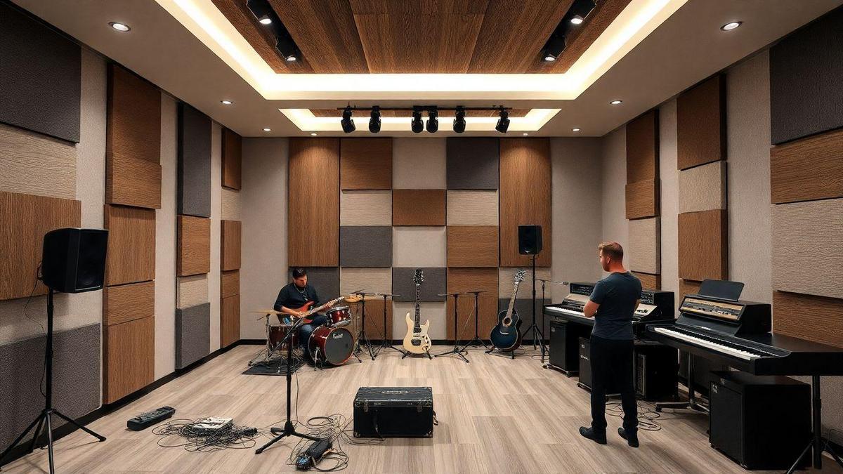 Manutenção da Acústica em Estúdios de Música