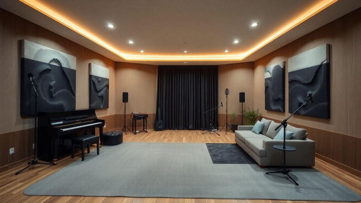 Tipos de Materiais para Melhorar a Acústica