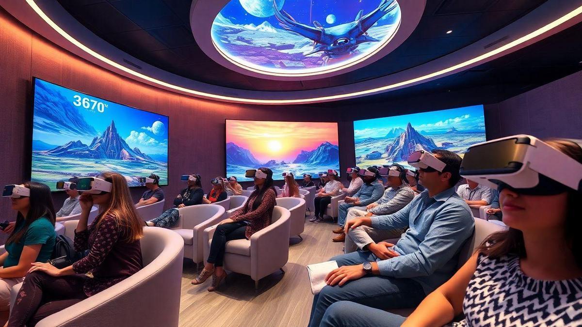 Experiências imersivas com imagens em 360 graus