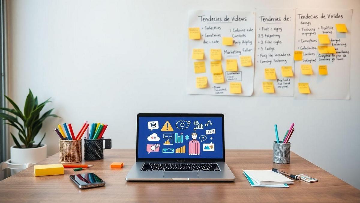 Tendências em Vídeos de Marketing nas Redes Sociais