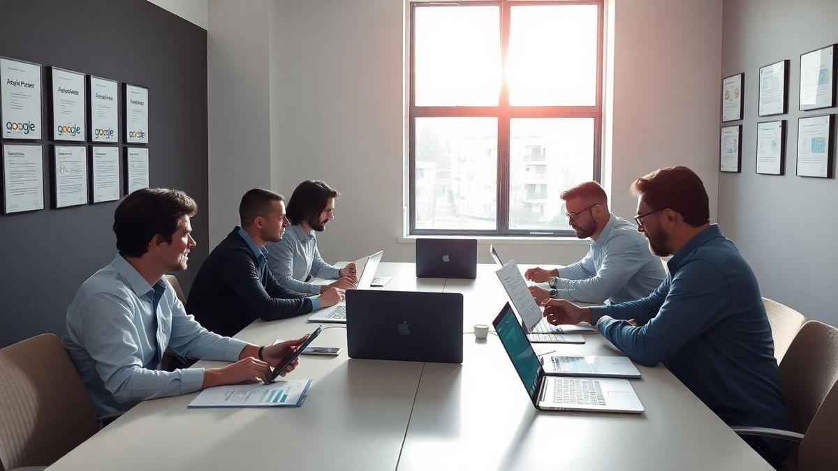 Medindo o Sucesso com Agências Google Partner