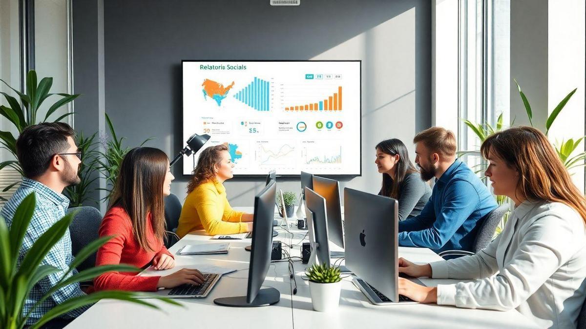 Simplificando Relatórios Sociais para Sua Equipe