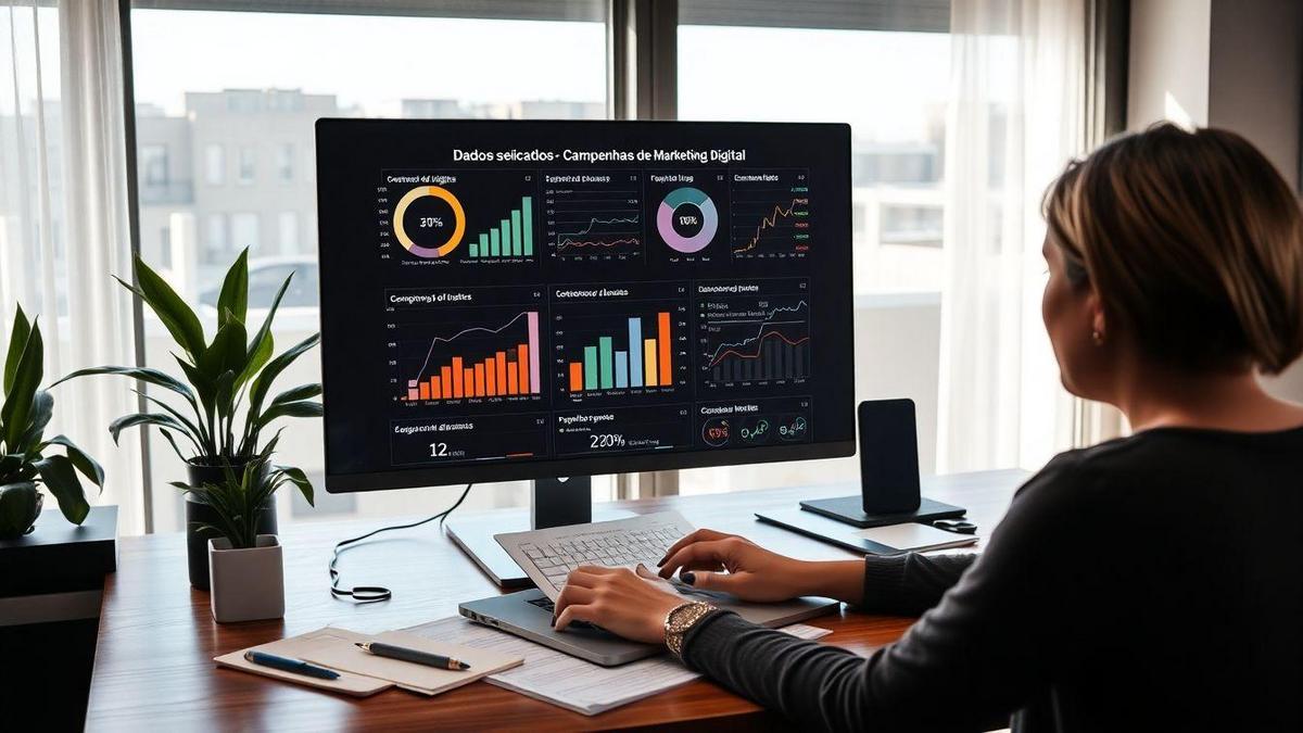Análise e monitoramento de campanhas com lances manuais