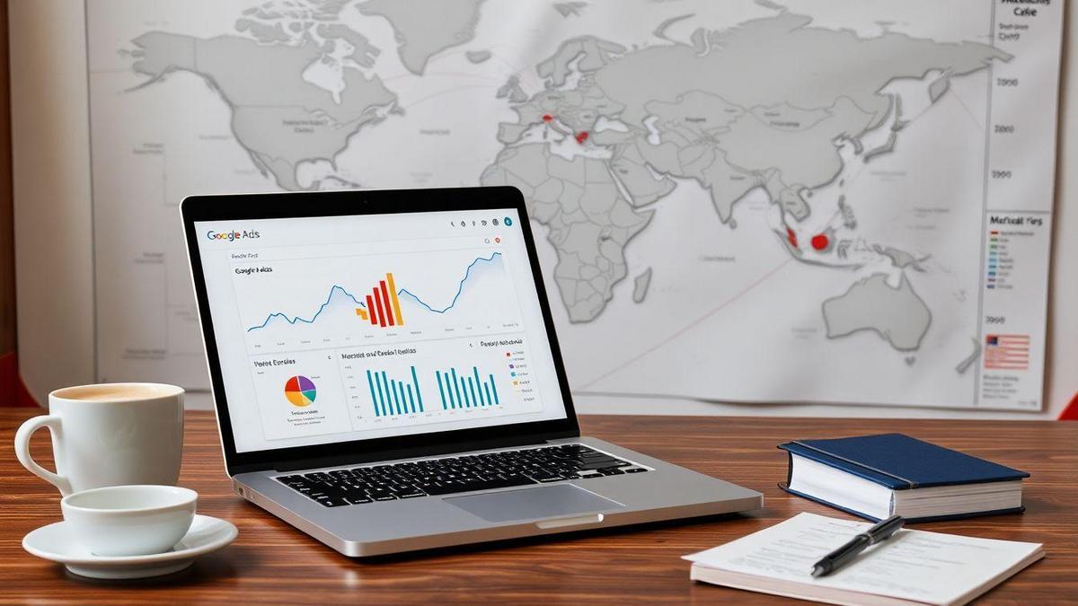 Orçamento para Google Ads em mercados internacionais