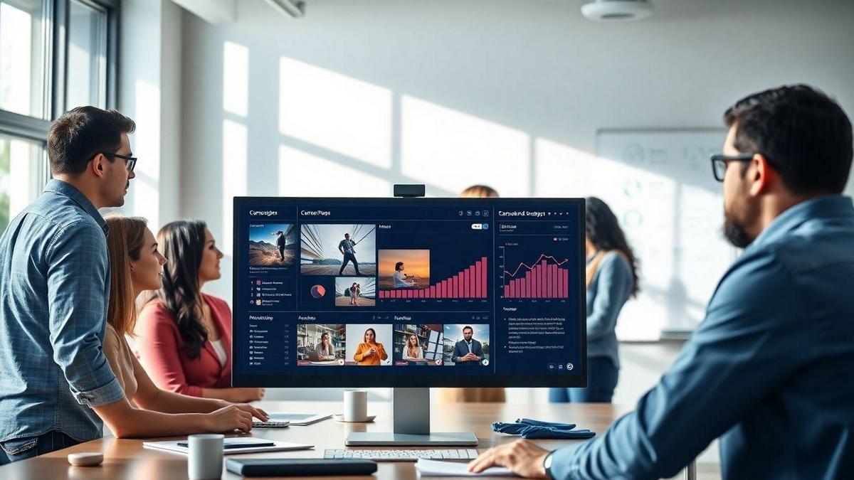 Segmentação e engajamento em anúncios de carrossel