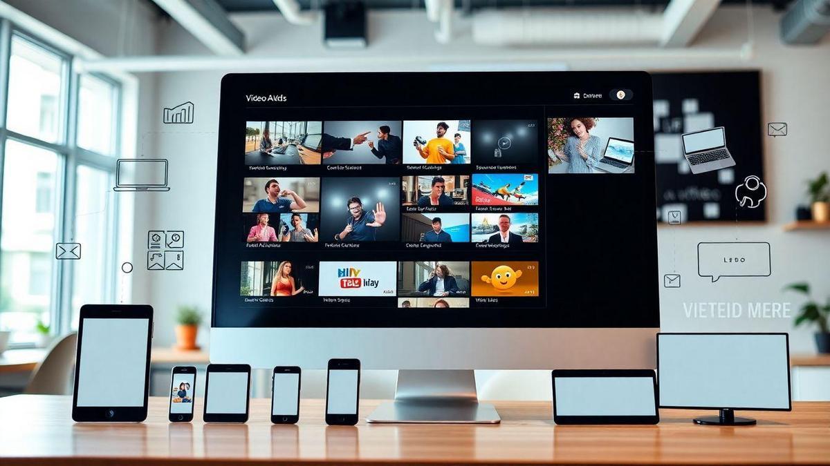 Diferentes Formatos de Anúncios em Vídeo