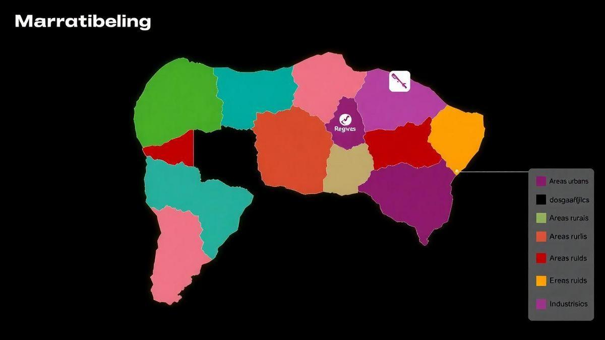 Exemplos de estratégias de segmentação geográfica