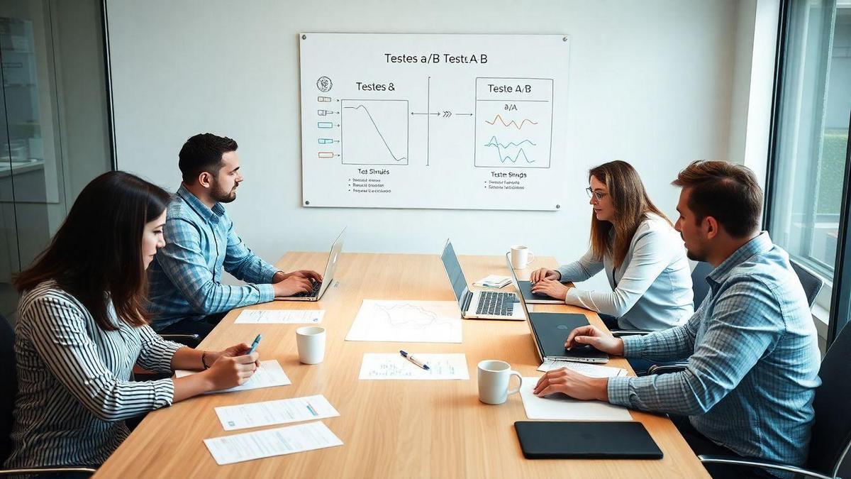 Resultados de Marketing com Testes A/B