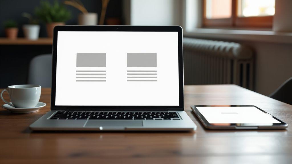 Como configurar testes A/B de títulos e descrições passo a passo