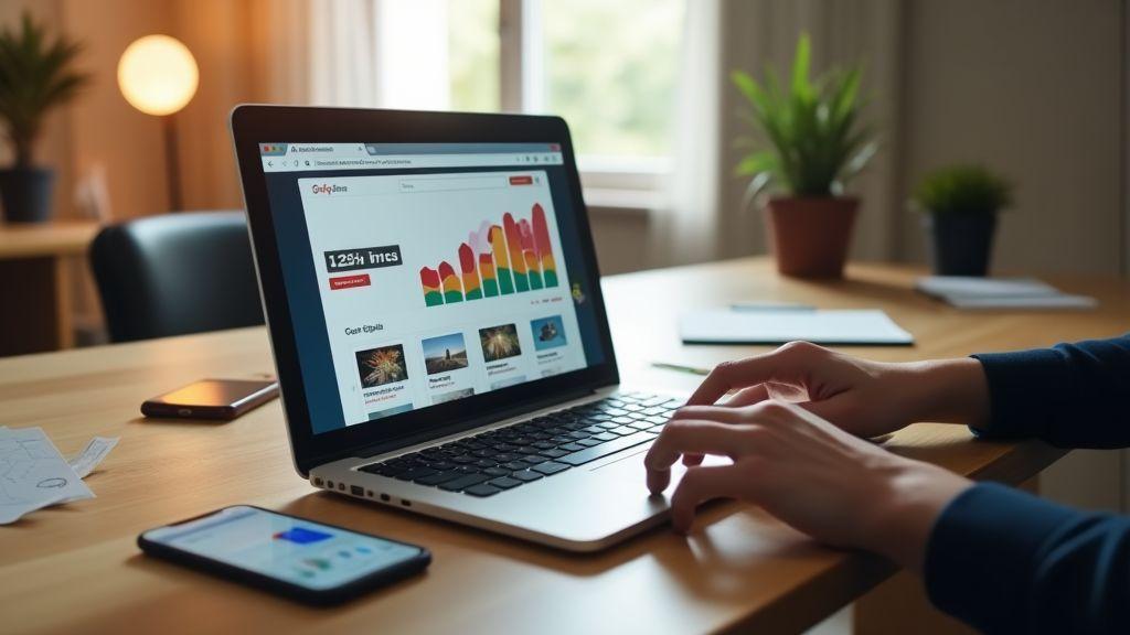 Extensões de imagem no Google Ads com requisitos de qualidade em impacto no CTR