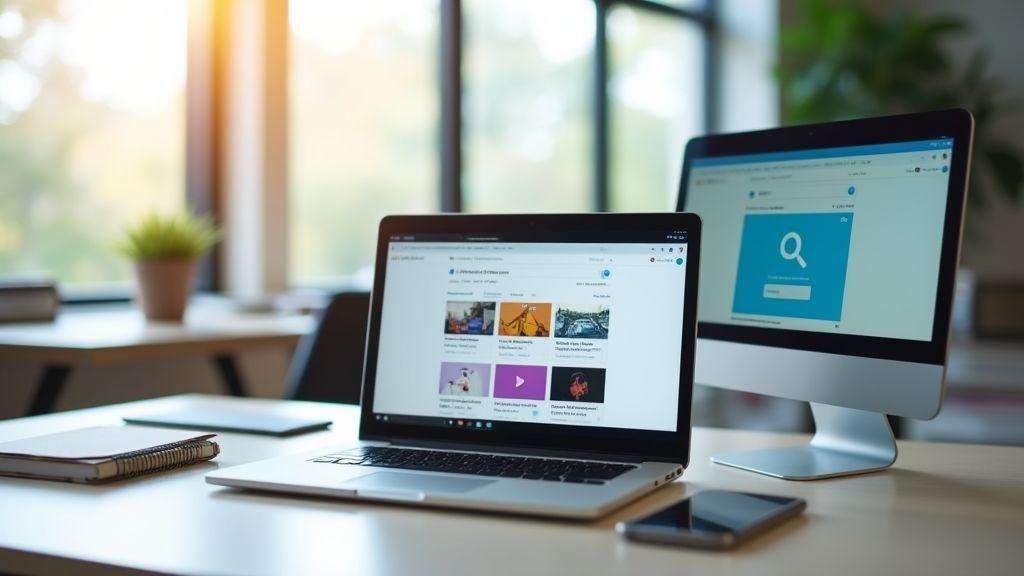 Estratégias práticas por canal: quando priorizar busca, display ou vídeo