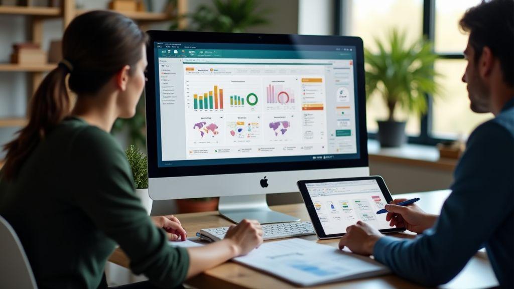 Visualização de criativos e dashboards para otimização contínua